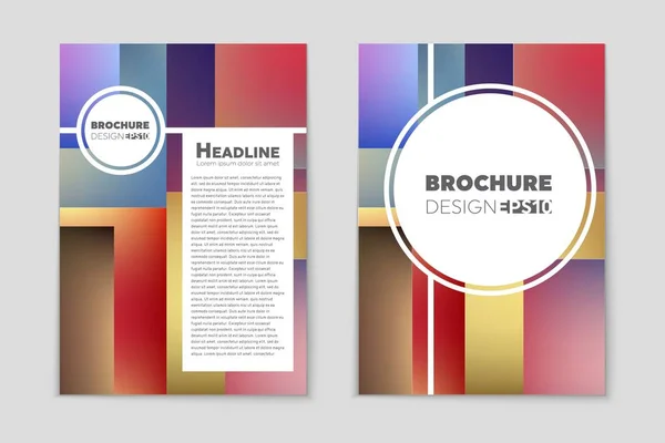 Abstrakt vektor layout baggrundssæt. For kunst skabelon design, liste, side, mockup brochure tema stil, banner, ide, cover, brochure, print, flyer, bog, blank, kort, annonce, tegn, ark,, a4 . – Stock-vektor