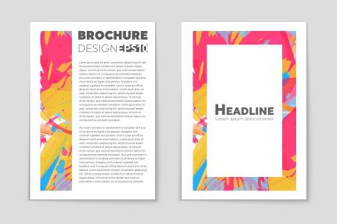 Soyut vektör düzen arka plan set. Sanat tasarım şablonu, liste, sayfa, mockup broşür Tema stili, afiş, fikir, kapak, kitapçık, baskı, el ilanı için kitap, boş, kartı, reklam, işareti, sayfa,, a4.