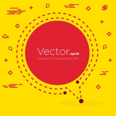 Soyut kavram vektör boş konuşma kare alıntı metin balonu. Web ve mobil app izole arka plan, illüstrasyon şablon tasarımı, yaratıcı sunu, iş Infographic sosyal medya için.