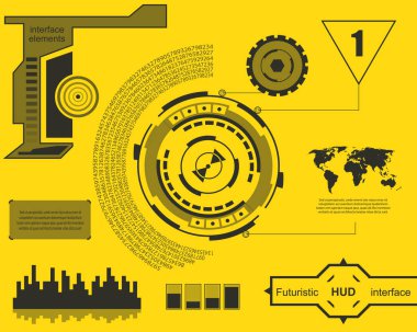 Soyut gelecek, kavram vektör fütüristik mavi sanal grafik dokunmatik kullanıcı arayüzü Hud. Web, site, izole arka plan, techno, online tasarım, iş, GUI, UI, kit, hud üzerinde mobil uygulamalar için.