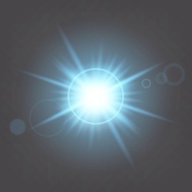 Parlak ışık efektlerinden oluşan yaratıcı bir konsept vektör kümesi siyah arka planda izole edilmiş kıvılcımlarla parlar. Resim tasarımı için, Noel kutlaması için pankart, sihirli ışık ışını.