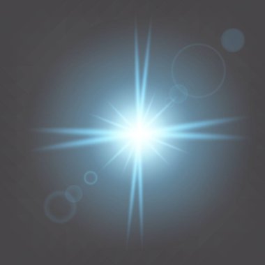 Parlak ışık efektlerinden oluşan yaratıcı bir konsept vektör kümesi siyah arka planda izole edilmiş kıvılcımlarla parlar. Resim tasarımı için, Noel kutlaması için pankart, sihirli ışık ışını.