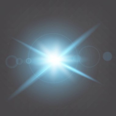 Parlak ışık efektlerinden oluşan yaratıcı bir konsept vektör kümesi siyah arka planda izole edilmiş kıvılcımlarla parlar. Resim tasarımı için, Noel kutlaması için pankart, sihirli ışık ışını.