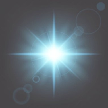 Parlak ışık efektlerinden oluşan yaratıcı bir konsept vektör kümesi siyah arka planda izole edilmiş kıvılcımlarla parlar. Resim tasarımı için, Noel kutlaması için pankart, sihirli ışık ışını.