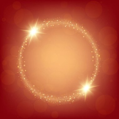 Parlak ışık efektlerinden oluşan yaratıcı bir konsept vektör kümesi siyah arka planda izole edilmiş kıvılcımlarla parlar. Resim tasarımı için, Noel kutlaması için pankart, sihirli ışık ışını.