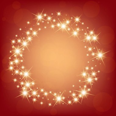 Parlak ışık efektlerinden oluşan yaratıcı bir konsept vektör kümesi siyah arka planda izole edilmiş kıvılcımlarla parlar. Resim tasarımı için, Noel kutlaması için pankart, sihirli ışık ışını.