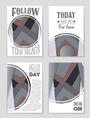 Soyut vektör düzen arka plan set. Sanat tasarım şablonu, liste, ön sayfa, mockup broşür Tema stili, afiş, fikir, kapak, kitapçık, baskı, el ilanı için kitap, boş, kartı, reklam, işareti, sayfa,, a4.