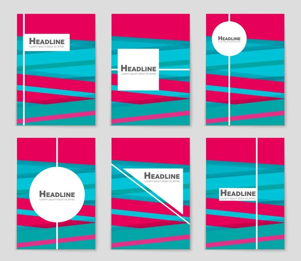 추상적인 벡터 레이아웃 배경 설정 합니다. 아트 템플릿 디자인, 목록, 프론트 페이지, 이랑 브로셔 테마 스타일, 배너, 아이디어, 커버, 소책자, 인쇄, 전단지도 서, 빈, 카드, 광고, 사인, 시트, a4. — 스톡 벡터