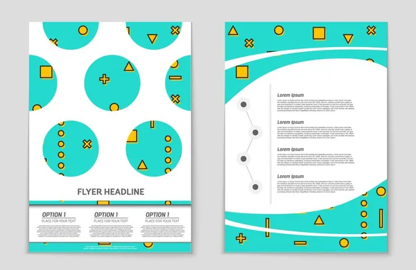 Abstract vector lay-out achtergrond instellen. Voor kunst sjabloonontwerp, lijst, voorpagina, mockup de stijl van het thema van de brochure, banner, idee, cover, boekje, print, flyer, boek, leeg, kaart, advertentie, teken, blad,, a4. — Stockvector