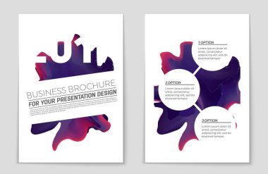 Soyut vektör düzen arka plan set. Sanat tasarım şablonu, liste, ön sayfa, mockup broşür Tema stili, afiş, fikir, kapak, kitapçık, baskı, el ilanı için kitap, boş, kartı, reklam, işareti, sayfa,, a4.