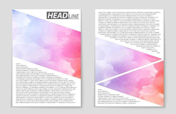 Abstract vector lay-out achtergrond instellen. Voor kunst sjabloonontwerp, lijst, voorpagina, mockup de stijl van het thema van de brochure, banner, idee, cover, boekje, print, flyer, boek, leeg, kaart, advertentie, teken, blad,, a4. — Stockvector