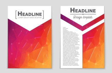 Soyut vektör düzen arka plan set. Sanat tasarım şablonu, liste, ön sayfa, mockup broşür Tema stili, afiş, fikir, kapak, kitapçık, baskı, el ilanı için kitap, boş, kartı, reklam, işareti, sayfa,, a4.