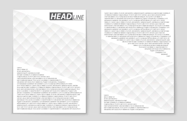 Hintergrundset für abstrakte Vektorlayouts. für Art Template Design, Liste, Titelseite, Mockup Broschüre Themenstil, Banner, Idee, Cover, Booklet, Druck, Flyer, Buch, Blanko, Karte, Anzeige, Schild, Blatt,, A4. — Stockvektor