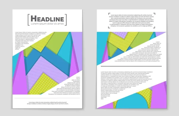 抽象矢量布局背景集。艺术模板设计、 列表、 头版、 样机宣传册主题样式、 横幅、 想法、 封面、 小册子、 打印、 传单，书，空白，卡，广告、 标志、 工作表、 a4. — 图库矢量图片