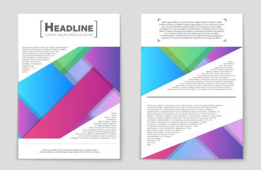 Soyut vektör düzen arka plan set. Sanat tasarım şablonu, liste, ön sayfa, mockup broşür Tema stili, afiş, fikir, kapak, kitapçık, baskı, el ilanı için kitap, boş, kartı, reklam, işareti, sayfa,, a4.