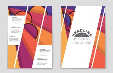 Soyut vektör düzen arka plan set. Sanat tasarım şablonu, liste, ön sayfa, mockup broşür Tema stili, afiş, fikir, kapak, kitapçık, baskı, el ilanı için kitap, boş, kartı, reklam, işareti, sayfa,, a4.