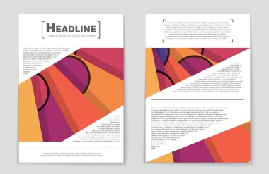 Soyut vektör düzen arka plan set. Sanat tasarım şablonu, liste, ön sayfa, mockup broşür Tema stili, afiş, fikir, kapak, kitapçık, baskı, el ilanı için kitap, boş, kartı, reklam, işareti, sayfa,, a4.