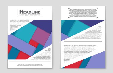 Soyut vektör düzen arka plan set. Sanat tasarım şablonu, liste, ön sayfa, mockup broşür Tema stili, afiş, fikir, kapak, kitapçık, baskı, el ilanı için kitap, boş, kartı, reklam, işareti, sayfa,, a4.