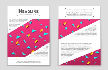 Soyut vektör düzen arka plan set. Sanat tasarım şablonu, liste, ön sayfa, mockup broşür Tema stili, afiş, fikir, kapak, kitapçık, baskı, el ilanı için kitap, boş, kartı, reklam, işareti, sayfa,, a4.