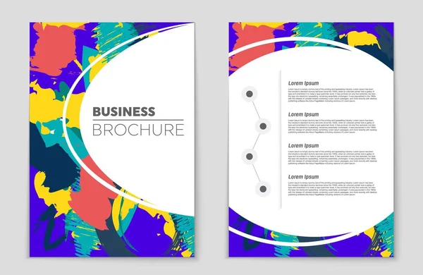 Conjunto de fundo de layout vetorial abstrato. Para design de modelo de arte, lista, primeira página, estilo de tema de brochura mockup, banner, ideia, capa, livreto, impressão, folheto, livro, em branco, cartão, anúncio, sinal, folha,, a4 . — Vetor de Stock