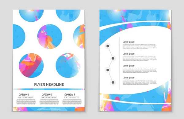 Abstract vector lay-out achtergrond instellen. Voor kunst sjabloonontwerp, lijst, voorpagina, mockup de stijl van het thema van de brochure, banner, idee, cover, boekje, print, flyer, boek, leeg, kaart, advertentie, teken, blad,, a4. — Stockvector