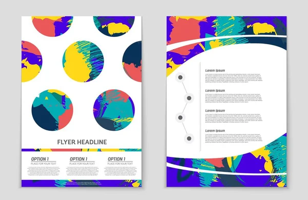 Abstract vector lay-out achtergrond instellen. Voor kunst sjabloonontwerp, lijst, voorpagina, mockup de stijl van het thema van de brochure, banner, idee, cover, boekje, print, flyer, boek, leeg, kaart, advertentie, teken, blad,, a4. — Stockvector