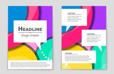 Soyut vektör düzen arka plan set. Sanat tasarım şablonu, liste, ön sayfa, mockup broşür Tema stili, afiş, fikir, kapak, kitapçık, baskı, el ilanı için kitap, boş, kartı, reklam, işareti, sayfa,, a4.