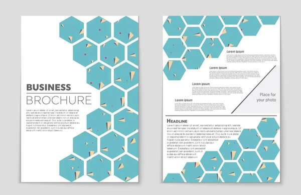 Abstract vector lay-out achtergrond instellen. Voor kunst sjabloonontwerp, lijst, voorpagina, mockup de stijl van het thema van de brochure, banner, idee, cover, boekje, print, flyer, boek, leeg, kaart, advertentie, teken, blad,, a4. — Stockvector