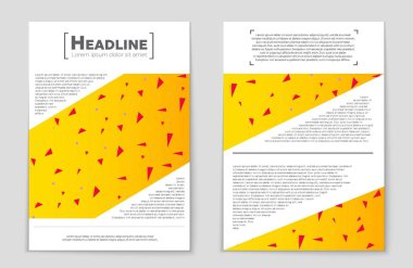 Soyut vektör düzen arka plan set. Sanat tasarım şablonu, liste, ön sayfa, mockup broşür Tema stili, afiş, fikir, kapak, kitapçık, baskı, el ilanı için kitap, boş, kartı, reklam, işareti, sayfa,, a4.