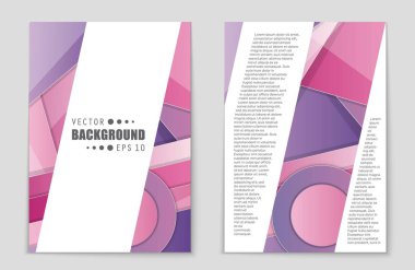 Soyut vektör düzen arka plan set. Sanat tasarım şablonu, liste, ön sayfa, mockup broşür Tema stili, afiş, fikir, kapak, kitapçık, baskı, el ilanı için kitap, boş, kartı, reklam, işareti, sayfa,, a4.