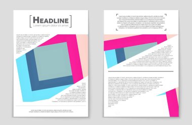 Soyut vektör düzen arka plan set. Sanat tasarım şablonu, liste, ön sayfa, mockup broşür Tema stili, afiş, fikir, kapak, kitapçık, baskı, el ilanı için kitap, boş, kartı, reklam, işareti, sayfa,, a4.