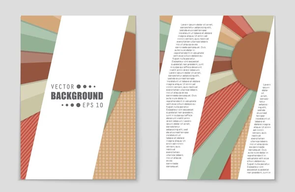 Conjunto de fundo de layout vetorial abstrato. Para design de modelo de arte, lista, primeira página, estilo de tema de brochura mockup, banner, ideia, capa, livreto, impressão, folheto, livro, em branco, cartão, anúncio, sinal, folha,, a4 . —  Vetores de Stock