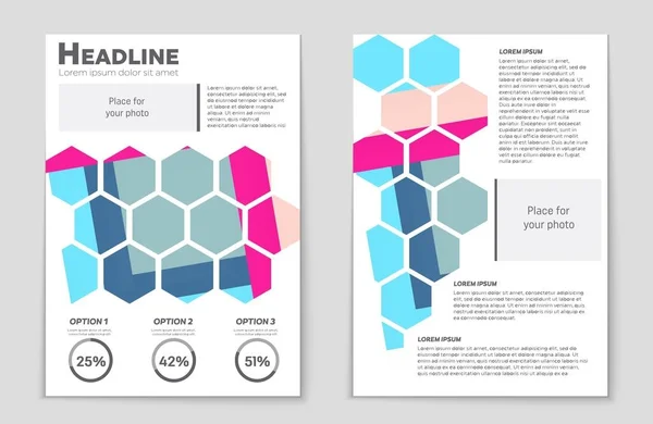 Streszczenie wektor zestaw tło układ. Projekt szablon sztuka, listy, pierwszej stronie, makieta Broszura tematu styl, transparent, pomysł, okładka, broszury, druk, ulotki, książki, puste, karta, ad, znak, arkusz,, a4. — Wektor stockowy