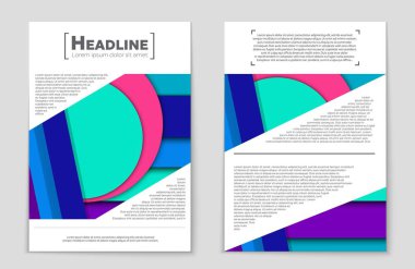 Soyut vektör düzen arka plan set. Sanat tasarım şablonu, liste, ön sayfa, mockup broşür Tema stili, afiş, fikir, kapak, kitapçık, baskı, el ilanı için kitap, boş, kartı, reklam, işareti, sayfa,, a4.