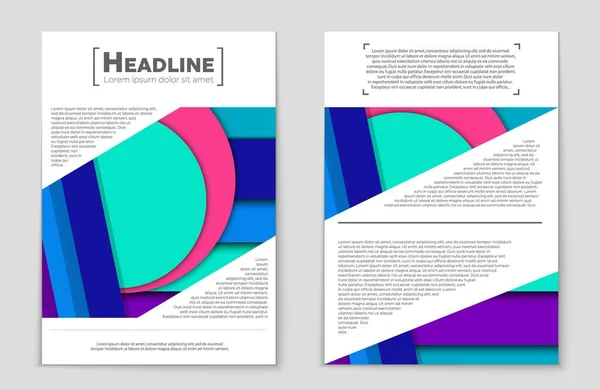 抽象矢量布局背景集。艺术模板设计、 列表、 头版、 样机宣传册主题样式、 横幅、 想法、 封面、 小册子、 打印、 传单，书，空白，卡，广告、 标志、 工作表、 a4. — 图库矢量图片