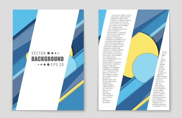 Hintergrundset für abstrakte Vektorlayouts. für Art Template Design, Liste, Titelseite, Mockup Broschüre Themenstil, Banner, Idee, Cover, Booklet, Druck, Flyer, Buch, Blanko, Karte, Anzeige, Schild, Blatt,, A4. — Stockvektor