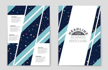 Soyut vektör düzen arka plan set. Sanat tasarım şablonu, liste, sayfa, mockup broşür Tema stili, afiş, fikir, kapak, kitapçık, baskı, el ilanı için kitap, boş, kartı, reklam, işareti, sayfa,, a4.