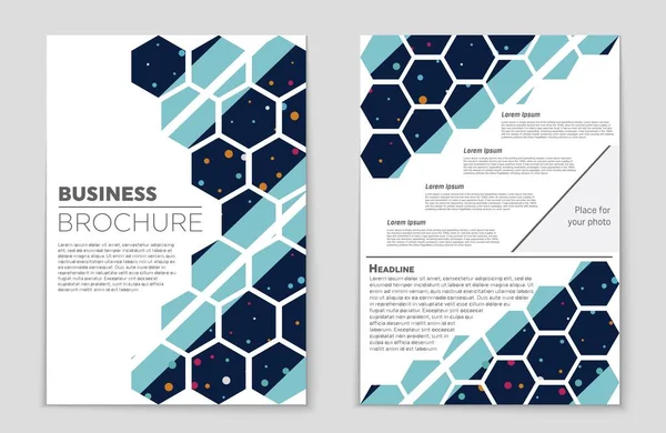 Abstract vector lay-out achtergrond instellen. Voor kunst sjabloonontwerp, lijst, pagina, mockup de stijl van het thema van de brochure, banner, idee, cover, boekje, print, flyer, boek, leeg, kaart, advertentie, teken, blad,, a4. — Stockvector