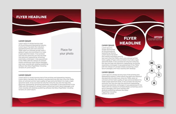 Abstract vector lay-out achtergrond instellen. Voor kunst sjabloonontwerp, lijst, pagina, mockup de stijl van het thema van de brochure, banner, idee, cover, boekje, print, flyer, boek, leeg, kaart, advertentie, teken, blad,, a4. — Stockvector