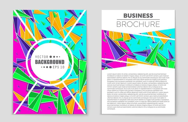 Abstract vector lay-out achtergrond instellen. Voor kunst sjabloonontwerp, lijst, pagina, mockup de stijl van het thema van de brochure, banner, idee, cover, boekje, print, flyer, boek, leeg, kaart, advertentie, teken, blad,, a4. — Stockvector