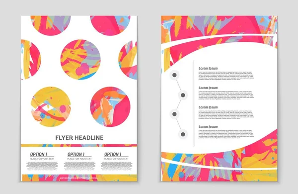 Abstract vector lay-out achtergrond instellen. Voor kunst sjabloonontwerp, lijst, pagina, mockup de stijl van het thema van de brochure, banner, idee, cover, boekje, print, flyer, boek, leeg, kaart, advertentie, teken, blad,, a4. — Stockvector