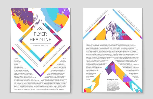 Abstract vector lay-out achtergrond instellen. Voor kunst sjabloonontwerp, lijst, pagina, mockup de stijl van het thema van de brochure, banner, idee, cover, boekje, print, flyer, boek, leeg, kaart, advertentie, teken, blad,, a4. — Stockvector