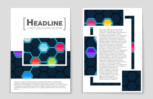 抽象矢量布局背景集。艺术模板设计、 列表、 页面、 样机宣传册主题样式、 横幅、 想法、 封面、 小册子、 打印、 传单，书，空白，卡，广告、 标志、 工作表、 a4. — 图库矢量图片