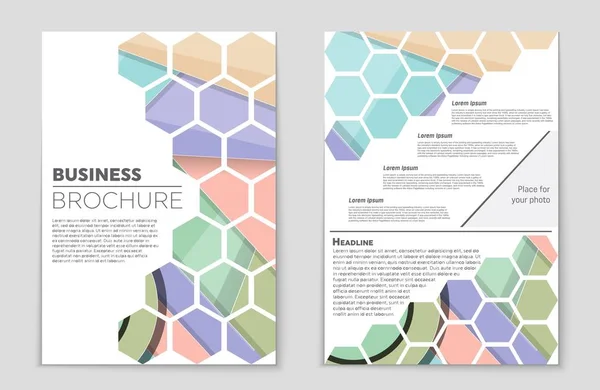 Abstract vector lay-out achtergrond instellen. Voor kunst sjabloonontwerp, lijst, voorpagina, mockup de stijl van het thema van de brochure, banner, idee, cover, boekje, print, flyer, boek, leeg, kaart, advertentie, teken, blad,, a4. — Stockvector