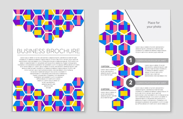 Abstract vector lay-out achtergrond instellen. Voor kunst sjabloonontwerp, lijst, pagina, mockup de stijl van het thema van de brochure, banner, idee, cover, boekje, print, flyer, boek, leeg, kaart, advertentie, teken, blad,, a4. — Stockvector