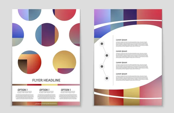 Abstract vector lay-out achtergrond instellen. Voor kunst sjabloonontwerp, lijst, pagina, mockup de stijl van het thema van de brochure, banner, idee, cover, boekje, print, flyer, boek, leeg, kaart, advertentie, teken, blad,, a4. — Stockvector