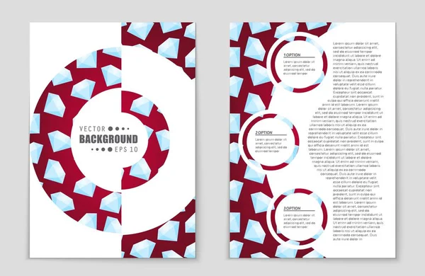 Conjunto de fundo de layout vetorial abstrato. Para design de modelo de arte, lista, página, estilo de tema de brochura mockup, banner, ideia, capa, livreto, impressão, folheto, livro, em branco, cartão, anúncio, sinal, folha,, a4 . — Vetor de Stock