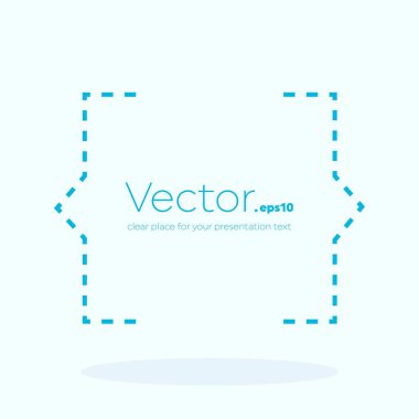 Soyut kavram vektör boş konuşma kare alıntı metin balonu. Web ve mobil app izole arka plan, illüstrasyon şablon tasarımı, yaratıcı sunu, iş Infographic sosyal medya için.