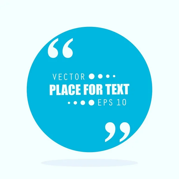 Elvont fogalom vektor üres beszéd tér idézet szöveg buborék. A webes és mobil app elszigetelt háttér, illusztráció sablon design, kreatív bemutatása, üzleti infographic szociális média. — Stock Vector
