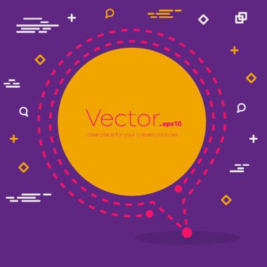Soyut kavram vektör boş konuşma kare alıntı metin balonu. Web ve mobil app izole arka plan, illüstrasyon şablon tasarımı, yaratıcı sunu, iş Infographic sosyal medya için.